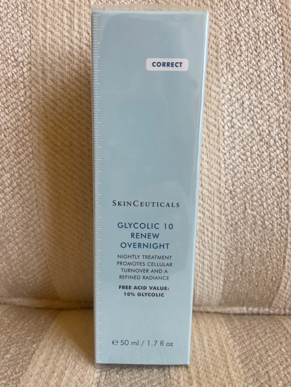 SkinCeuticals Glycolic 10 Renew Overnight full size sealed box authentic